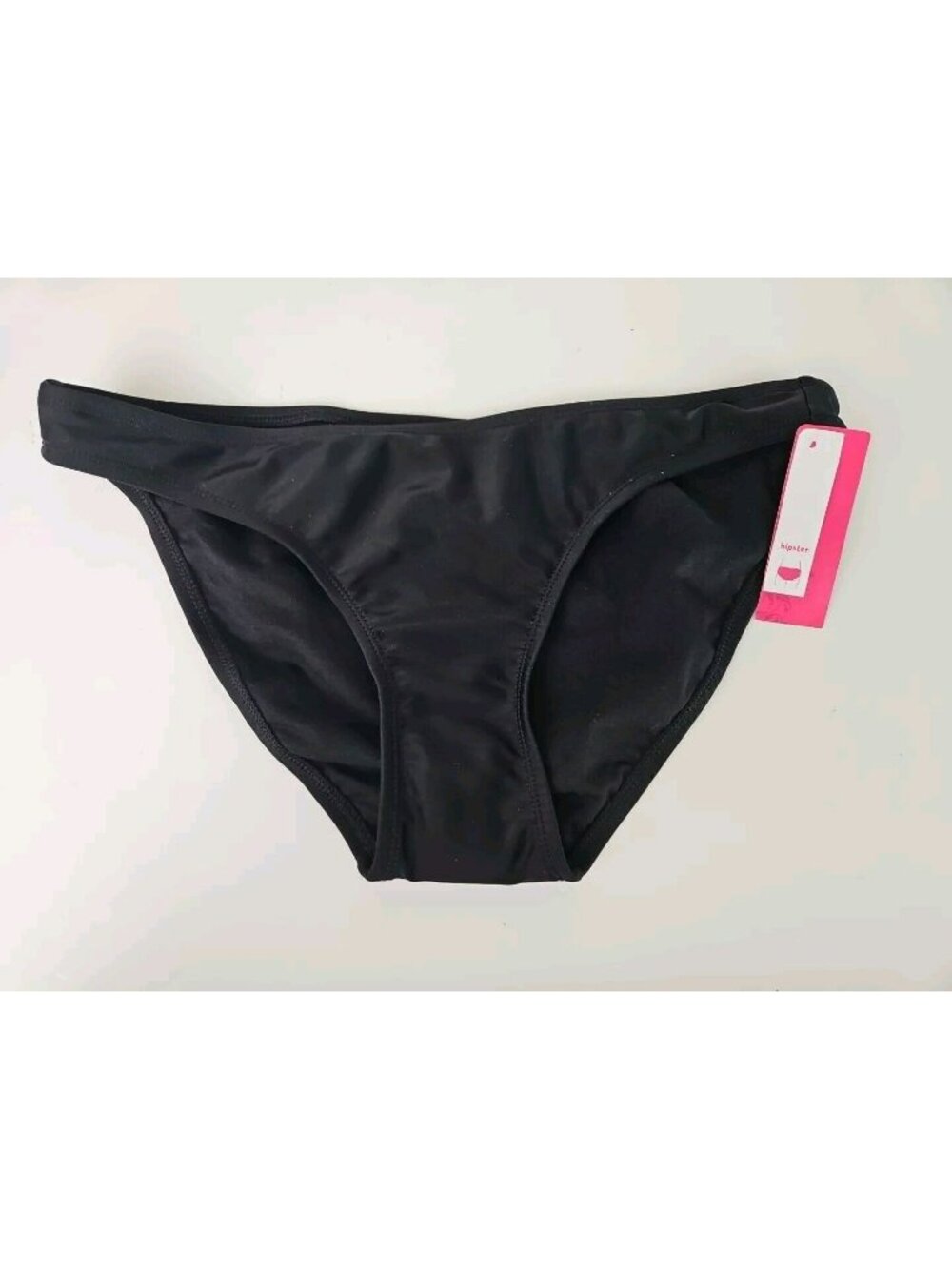 Xhilaration Juniors' Hipster Bikini Bottom Black Size Medium M Swimwear